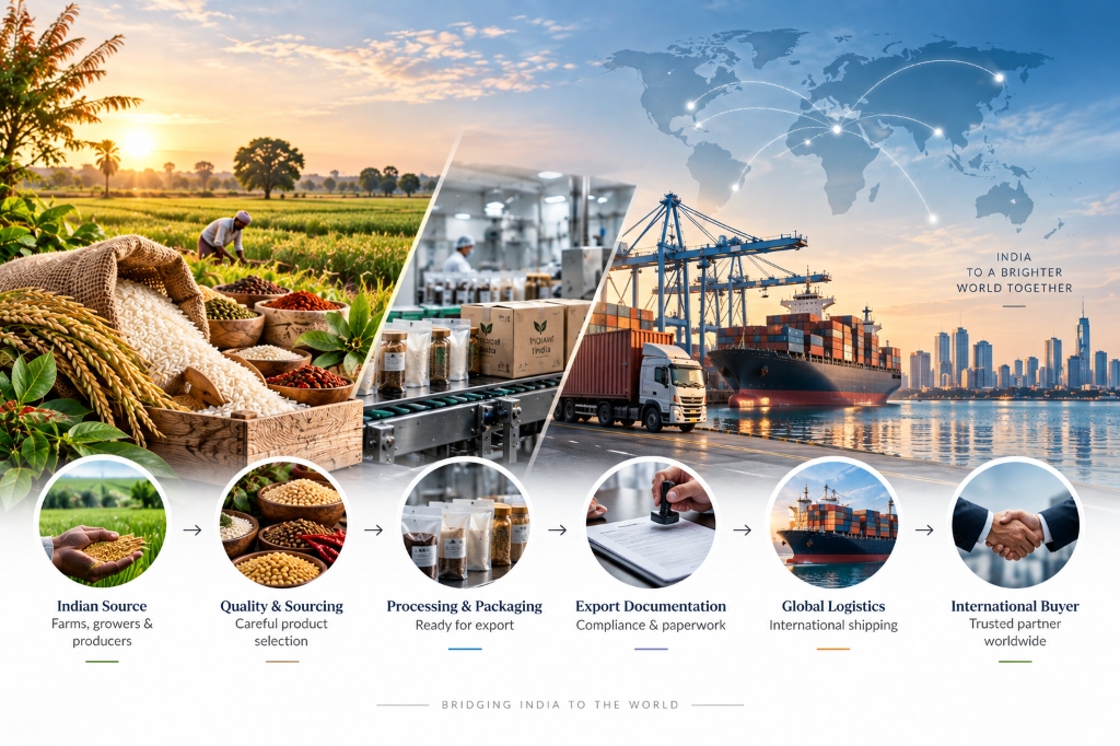 From Indian Farms to Global Markets - Bluetara's end-to-end export supply chain