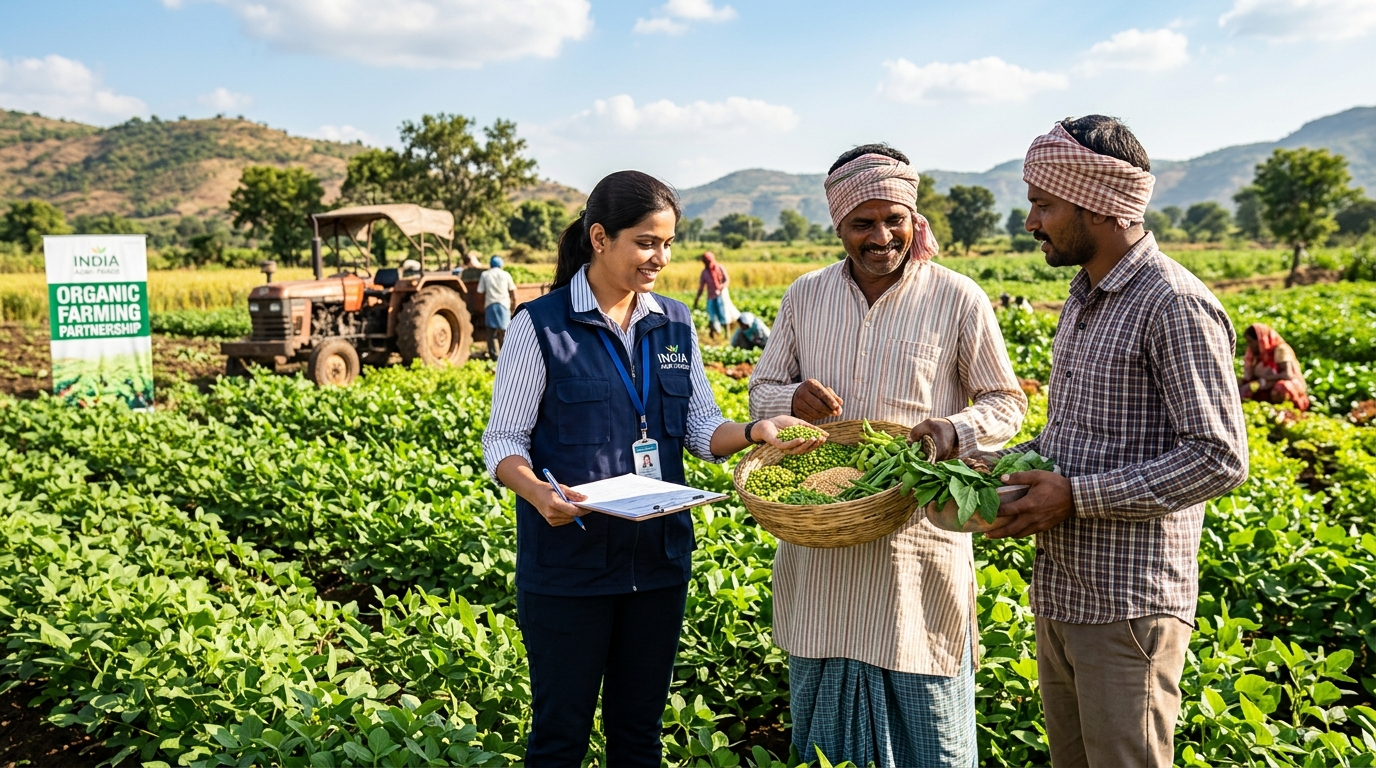 Agricultural supplier development and farm-level coordination in India