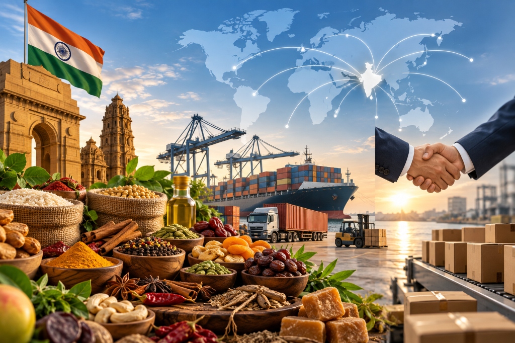 India Is Our Source. The World Is Our Market. Bluetara International sourcing and global export trade